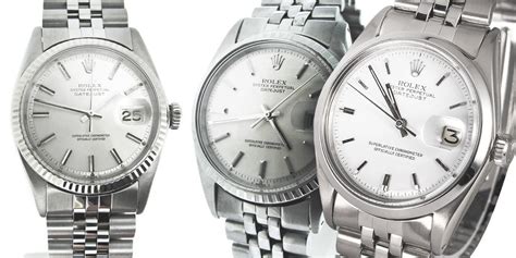 Compare Stainless Steel Datejust 160x vs 160xx Models